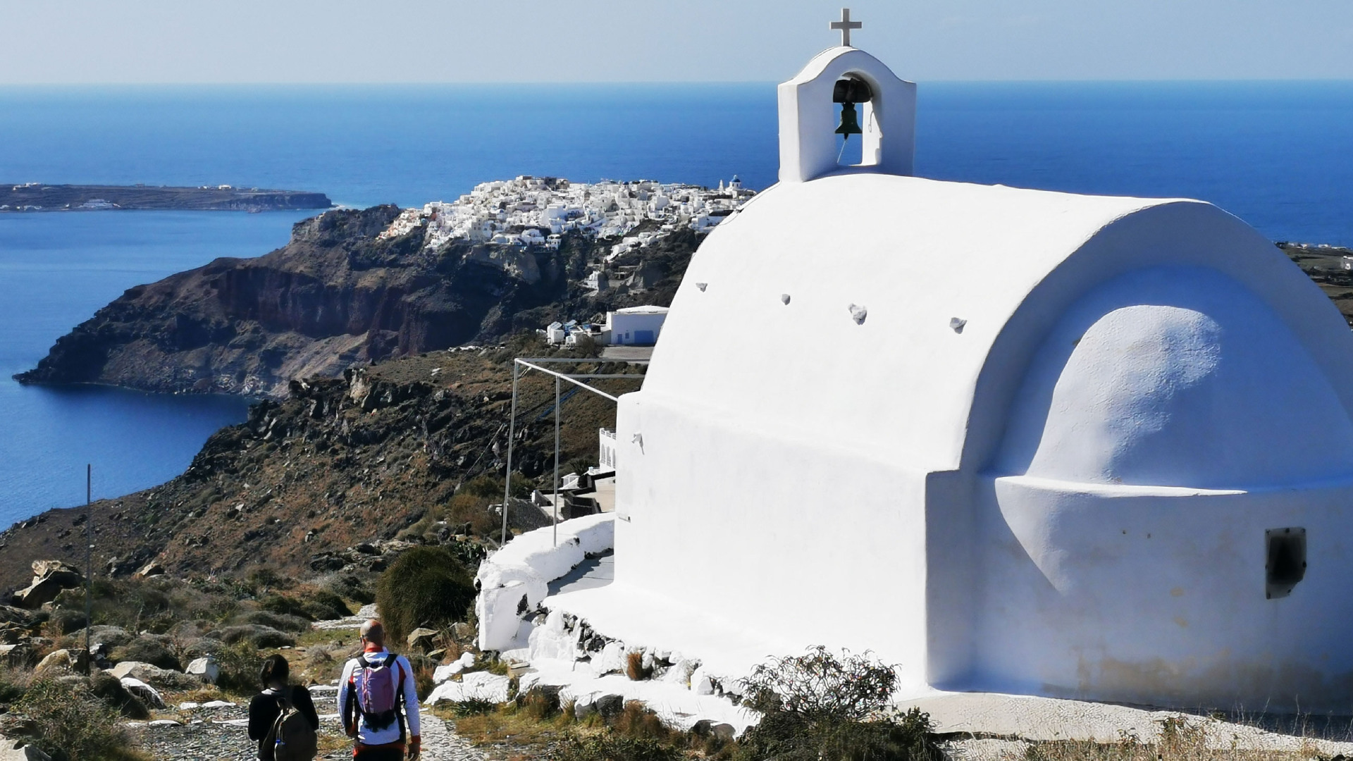 Fira to Oia hiking